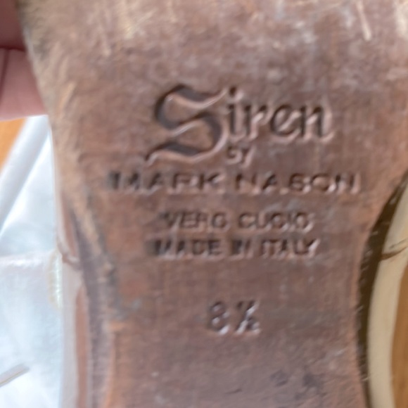 Siren by Mark Nason cowboy boots. Made in Italy. Intentional distressing. - Picture 5 of 7
